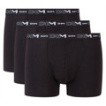 Pánské boxerky 3 ks DIM COTTON STRETCH BOXER 3x - DIM - černá (3321745) - 1