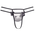 Tanga Plus Size V-8698 černá - Axami (3546264) - 4