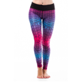 Dámské fitness legíny Six Deuce Alligator - růžová/modrá/fialová - Litex (3266712) - 1