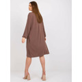 Dámské šaty Dress-EM-SK-604.10P-hnědá (3284746) - 2