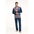 Pánské rozepínané pyžamo Luna 797 3XL-4XL (1225670) - 4
