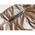 Světle hnědá dámská rozšířená oboustranná vesta (B8006-46) (3283057) - 5