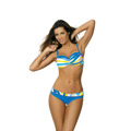 Plavky Carlotta Ortensia Blu M-327 Blue/Yellow (76) - Marko (3471443) - 5