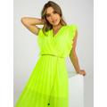 Šaty DHJ SK 1155.85 fluo žlutá (3394673) - 9