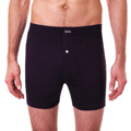 Volné pánské bavlněné boxerky COTTON BOXER - BELLINDA - černá (2683338) - 1