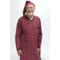 Pánská noční košile Martel 501 Káro  dł/r M-2XL Sylwester II (2440781) - 2