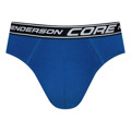Pánské slipy Bone 40355-MLC Dark Grey Melange-Blue - Henderson (3530880) - 4