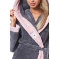 Dlouhý dámský župan L&L 9145 Hft 3XL (3425625) - 16