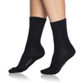 Dámské bambusové ponožky BAMBUS LADIES COMFORT SOCKS - BELLINDA - černá (2683377) - 1
