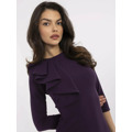 Dámské šaty LK SK 505583 tmavě fialové (3585915) - 8