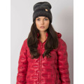 Dámská čepice JK CZ 23 cap.98 šedá černá (3515154) - 4