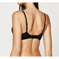 Plunge push up podprsenka QF5613E  UB1 černá - Calvin Klein (2513377) - 2