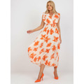 Šaty DHJ SK 13166.94P oranžová (3391232) - 4