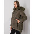 Dámská bunda KR H 1072 95P khaki (3098822) - 11