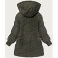 Dámská zimní oversize bunda v barvě khaki (736art) (2962721) - 4