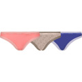 Dámské kalhotky 3pack QD3804E - W4V - vícebarevná - Calvin Klein (3111916) - 1