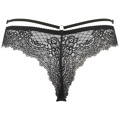 Jemná krajková tanga V-10098 černá - Axami (3546171) - 6