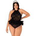 Elegantní kostým Frilles 2XL/3XL - Obsessive (2946969) - 1
