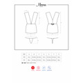 Košilka Merossa chemise - Obsessive (429022) - 2