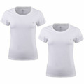 Dámské tričko 2pcs QS6442E 100 bílá - Calvin Klein (2451842) - 2