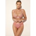 Měkká dámská podprsenka soft Kinga SC-932 Lou Růžová (3456427) - 9
