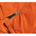 Oranžová dámská zimní bunda parka (CAN-588) (3605241) - 2