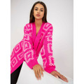 Dámský svetr LC SW 0296 fluo růžový (3519241) - 8