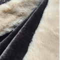 Zimowa damska parka bawełniana grafit-ecru-grafit (fm03-f11) (3051999) - 2
