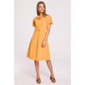 Dámské košilové šaty Yellow S298 - Stylove (3490995) - 1