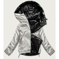 Černá/béžová dámská oboustranná bunda (BH-2204BIG) (3243942) - 5