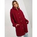 Dámský kabát RV PL 8449.98P kaštanový (3713368) - 14
