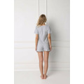 Pyžamo Hearty Short Grey - Aruelle (3490393) - 7