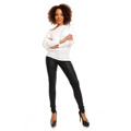 Svetr s netopýřími rukávy  model 84277 PeeKaBoo (1096752) - 2