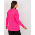 Dámský svetr LC SW 8036 fluo růžový (3519259) - 3