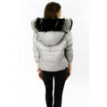 Tmavě modro-šedá oboustranná dámská bunda (b9555) (2949033) - 6