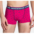 Boxerky Lucky 38843-MLC Sada 2 ks tmavě červeno-modré - Henderson (3484895) - 2