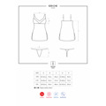 Elegantní košilka 839 - CHE chemise - Obsessive (587741) - 3