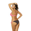Plavky Virginia Dark Taupe-Rosella M-456 (3) - Marko (3472843) - 2