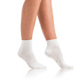 Dámské ponožky z bio bavlny s netlačícím lemem GREEN ECOSMART COMFORT SOCKS - BELLINDA - bílá (2683477) - 1