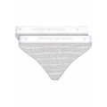 Dámské kalhotky 163334 1P219 04148 šedá - 2 pack - Emporio Armani (2673461) - 1