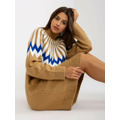 Dámské šaty LC SK 0098 okrové (3514687) - 16