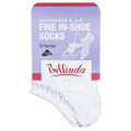 Dámské nízké ponožky FINE IN-SHOE SOCKS - BELLINDA - bílá (2683288) - 3