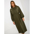 Dámské šaty RV SK 8336 khaki (3587567) - 18