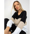 Mikina RV BL 8377.89 černá a béžová (3605222) - 14