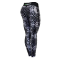 Dámské fitness legíny Six Deuce Digital Snakeskin - šedé - Litex (3266721) - 1