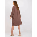 Dámské šaty Dress-EM-SK-604.10P-hnědá (3284746) - 9