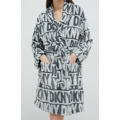 Dámský župan YI2222605F 031 šedá  - DKNY (3653363) - 1