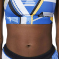Dámská podprsenka Hero Strappy Padded Bra VortaStripe W DU4097 - Reebok (3067221) - 4
