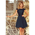 Lahvově zelené šaty s krajkou model 6332295 (1058737) - 1