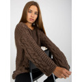 Dámský svetr LC SW 8044 hnědý - FPrice (3531285) - 8